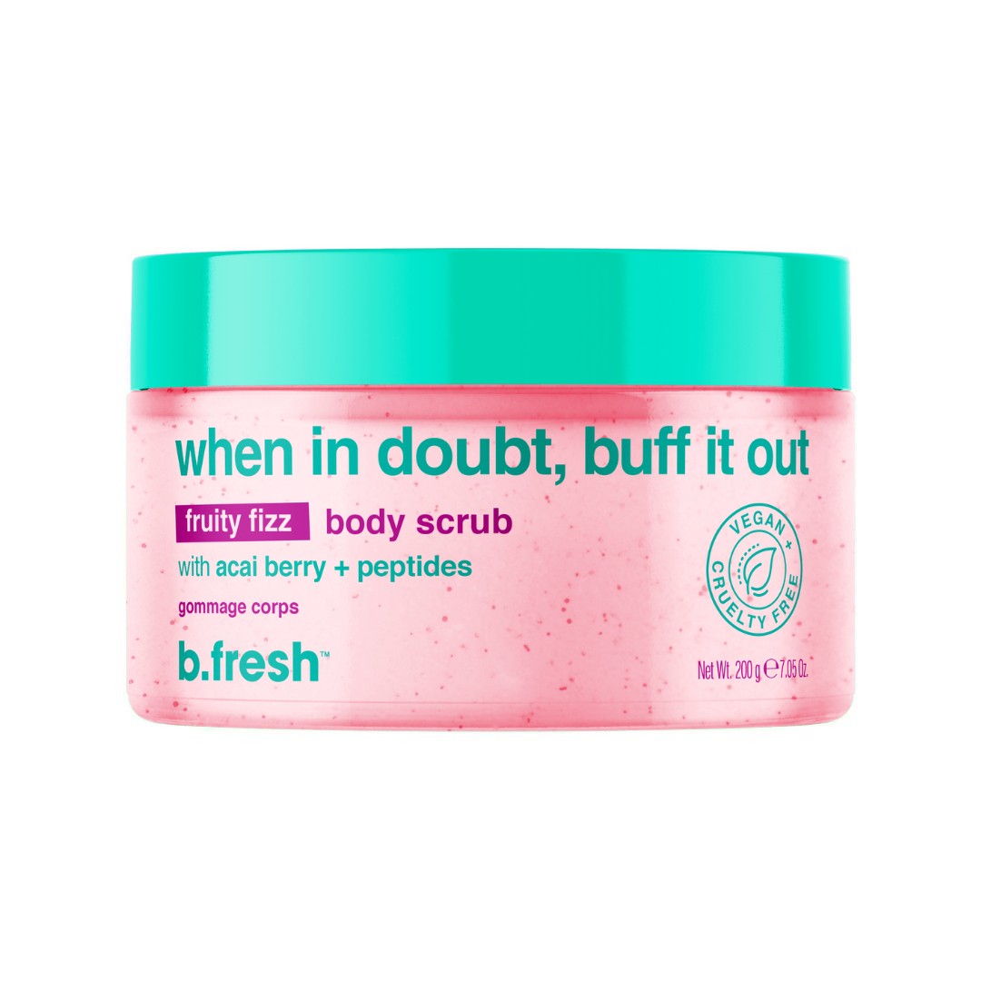 when in doubt, buff it out - body scrub