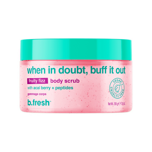 when in doubt, buff it out - body scrub