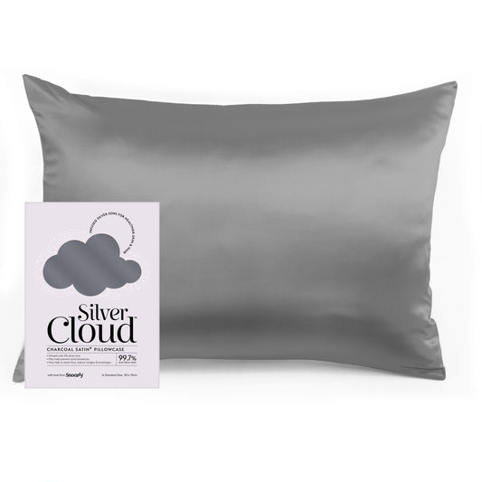 Satín silkikoddaver frá silver Cloud með silfurjónum sem vinna gegn bakteríum
