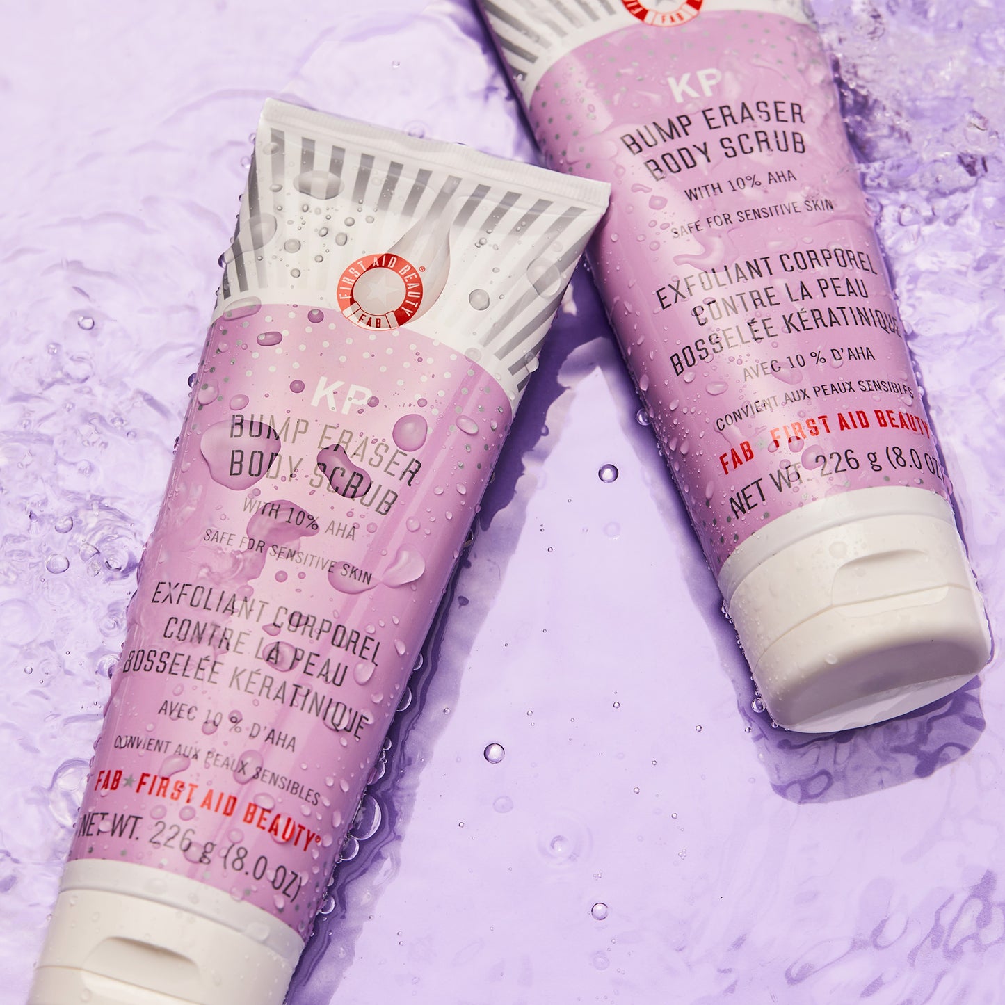 KP Bump Eraser Body Scrub Full size duo
