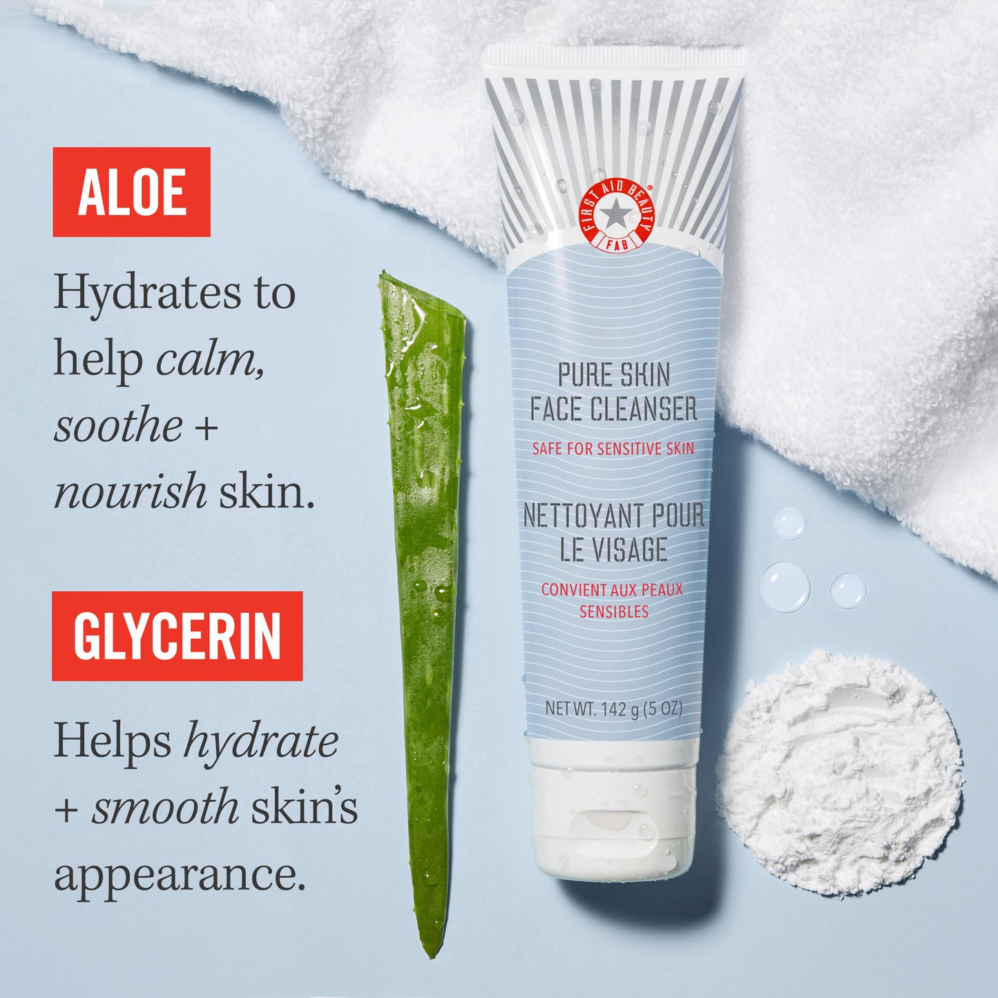 Face Cleanser andlitshreinsir frá FAB