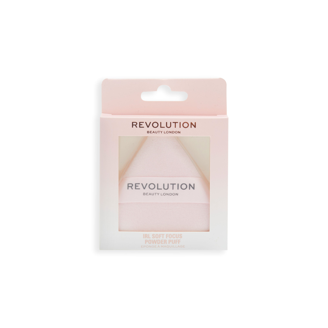 Revolution powder puff bleikur