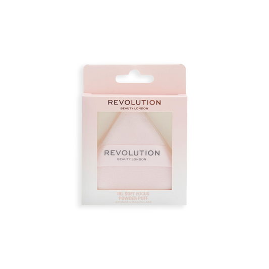 Revolution powder puff bleikur