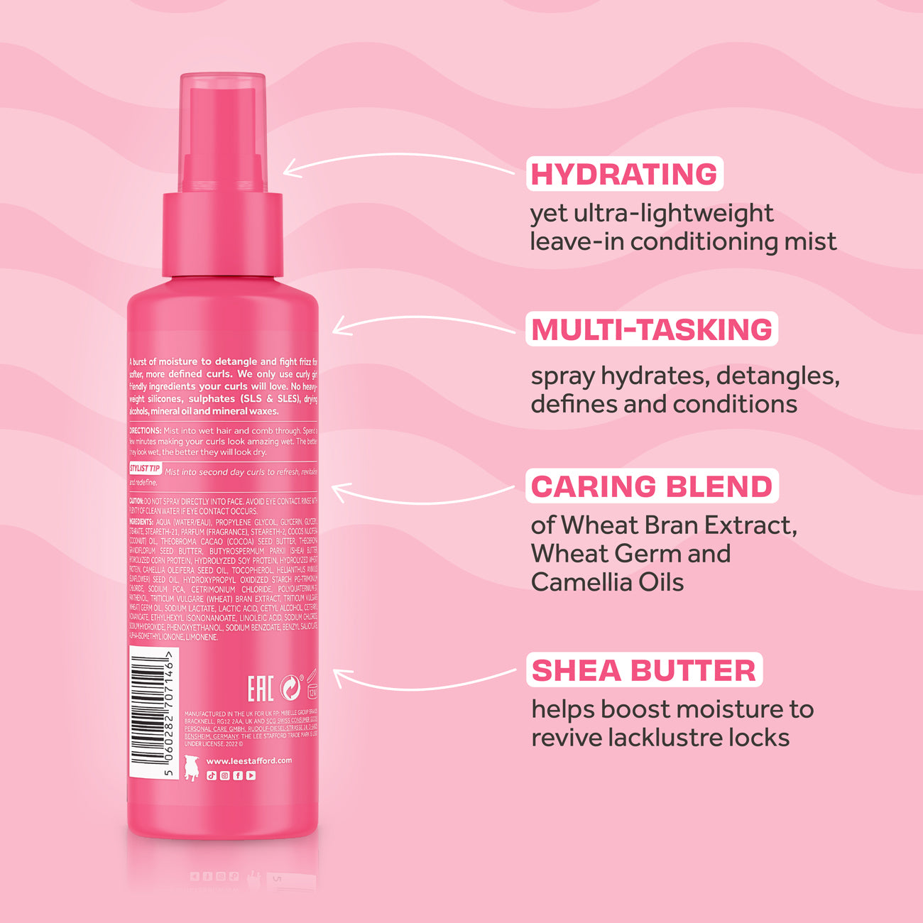 For The Love of Curls : Leave in Conditioning Moisture Mist