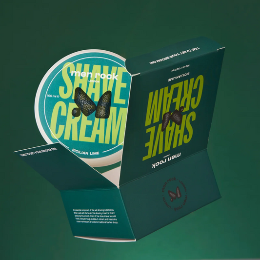 Men Rock Shave Cream Sicilian Lime