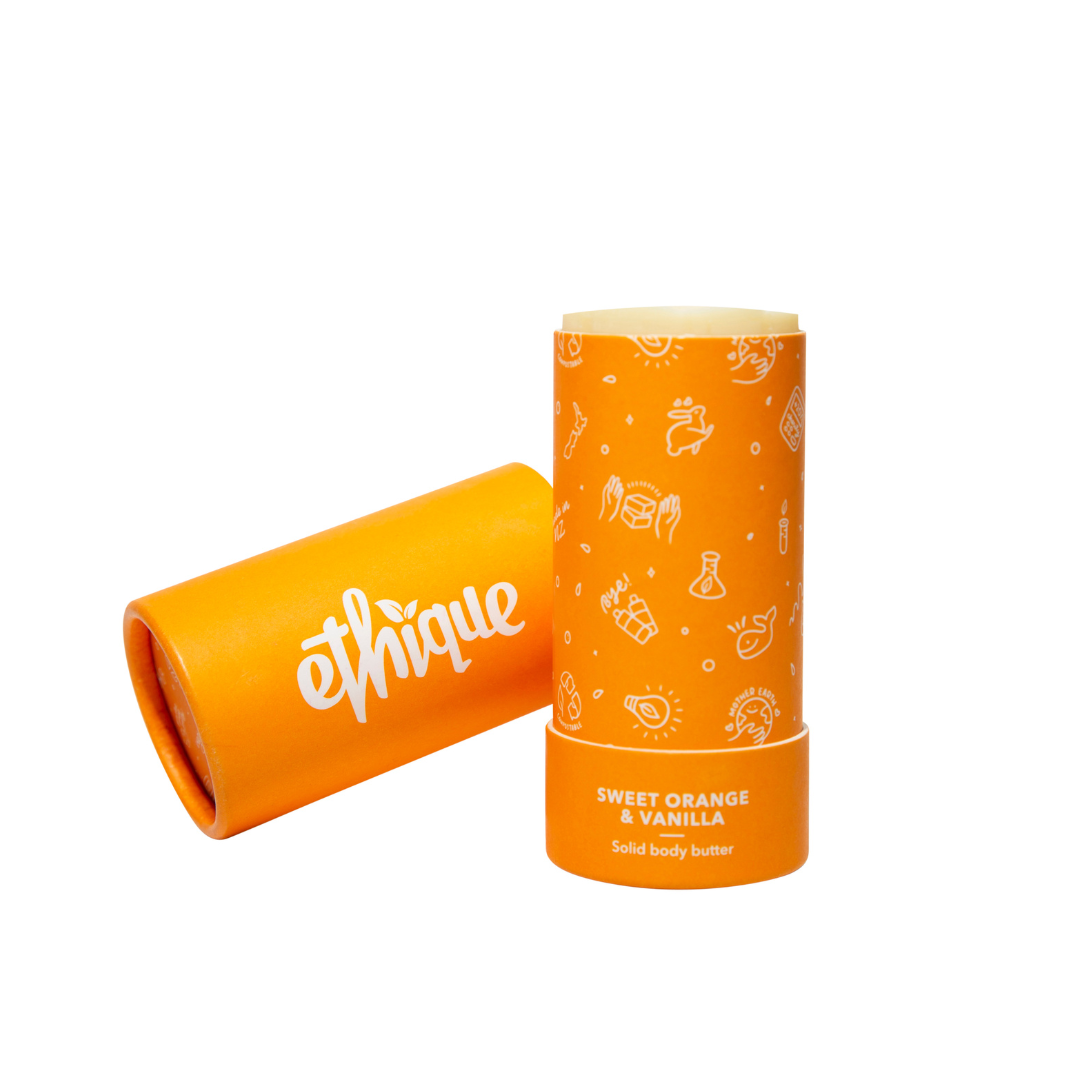 Sweet Orange & Vanilla umhverfisvænt body lotion frá Ethique