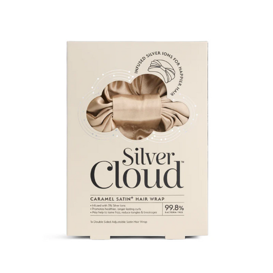 Silver Cloud Satín nátthúfa  - Caramel