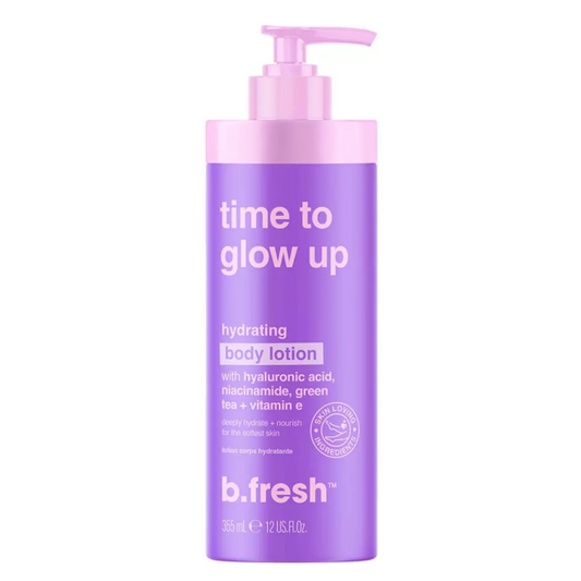 b.fresh time to glow up body lotion