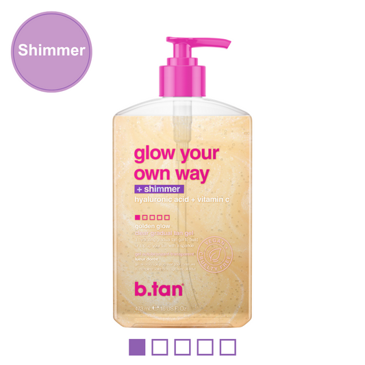 glow your own way - shimmer