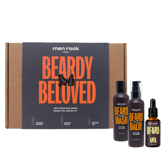 Men Rock Beardly Beloved Gjafasett