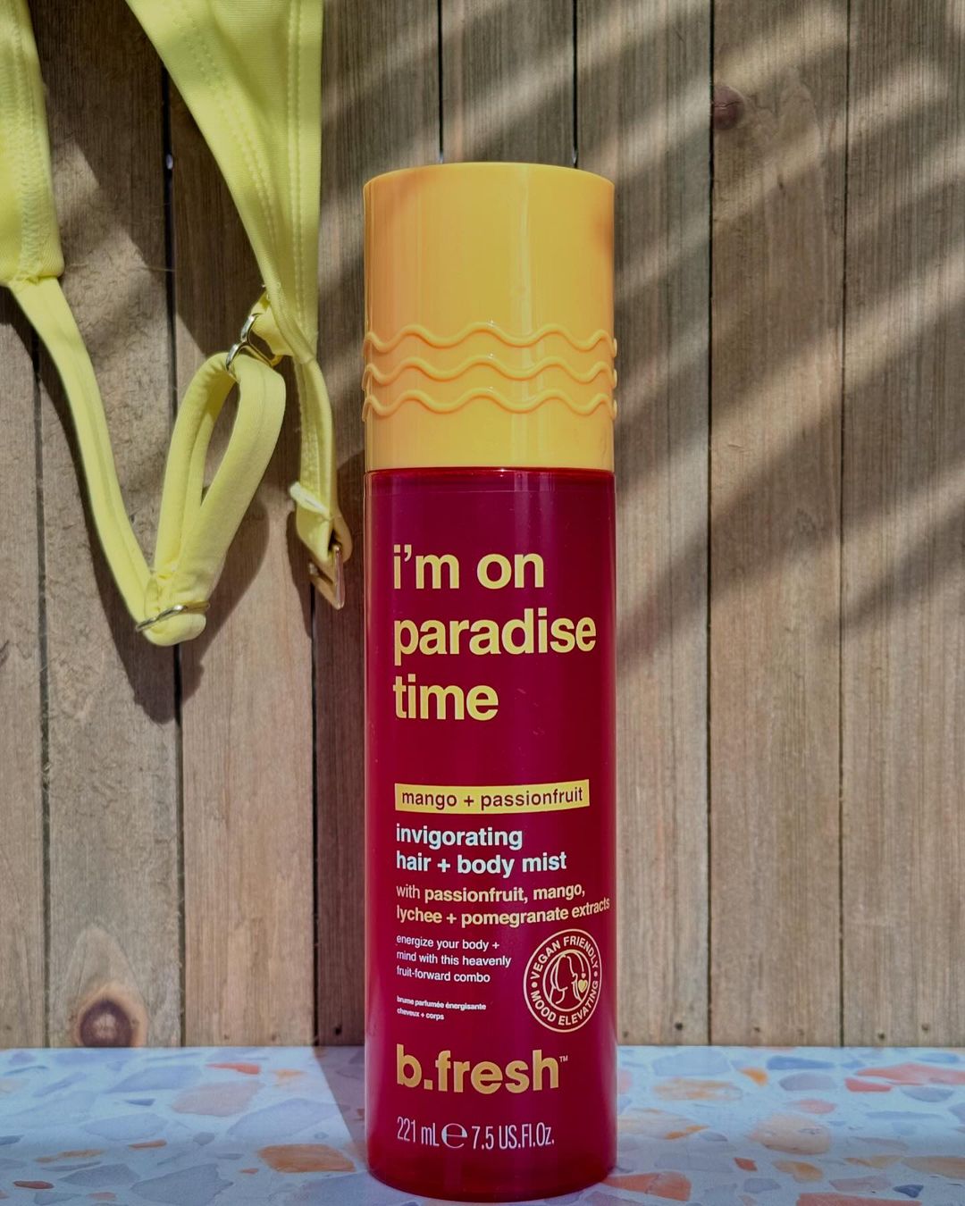 b.fresh I'm on paradise time - hair & body mist