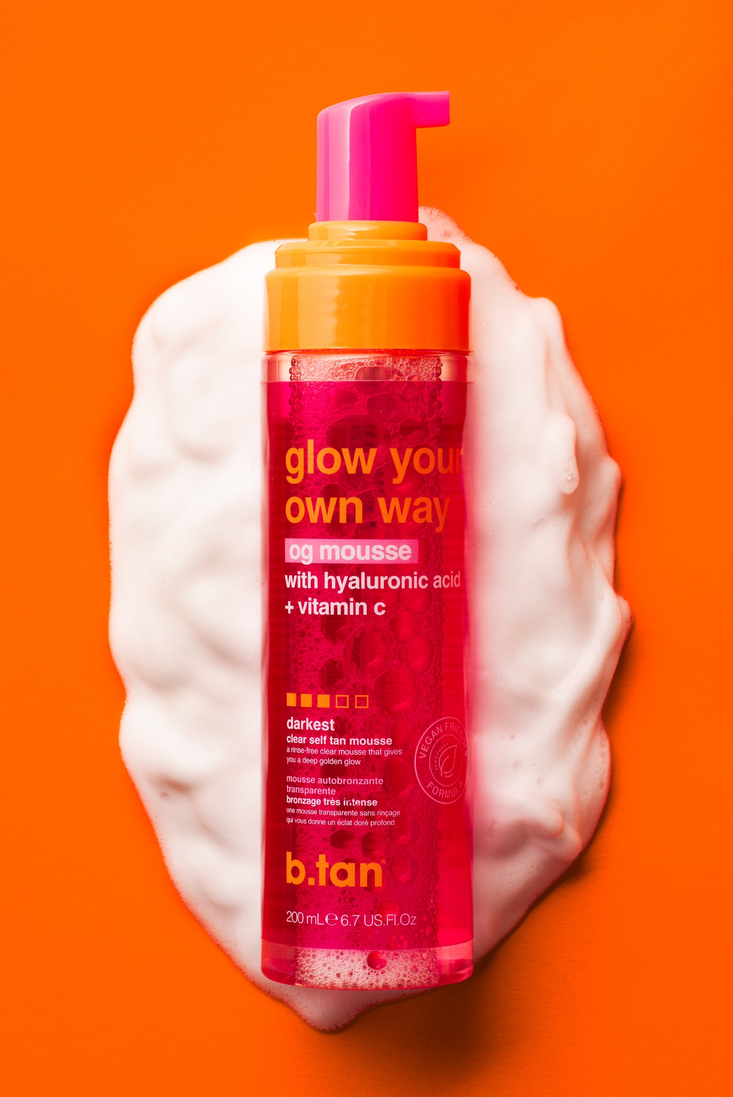 glow your own way - Glær brúnkufroða