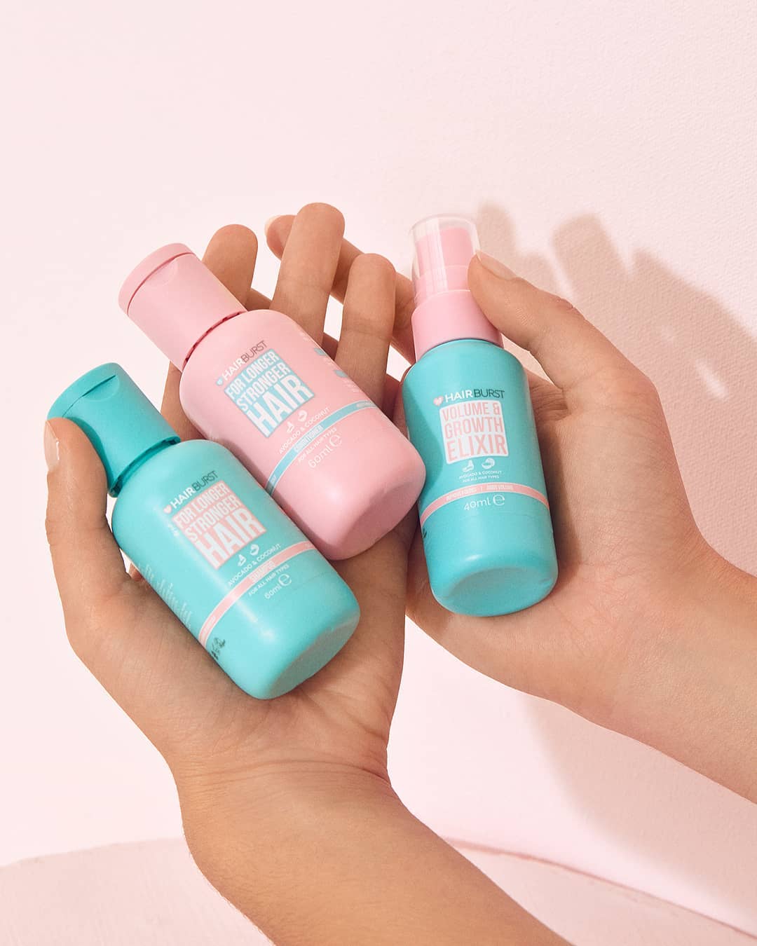 Mini Shampoo, Conditioner & Elixir gjafasett