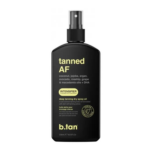 tanned AF : intensifier tanning oil