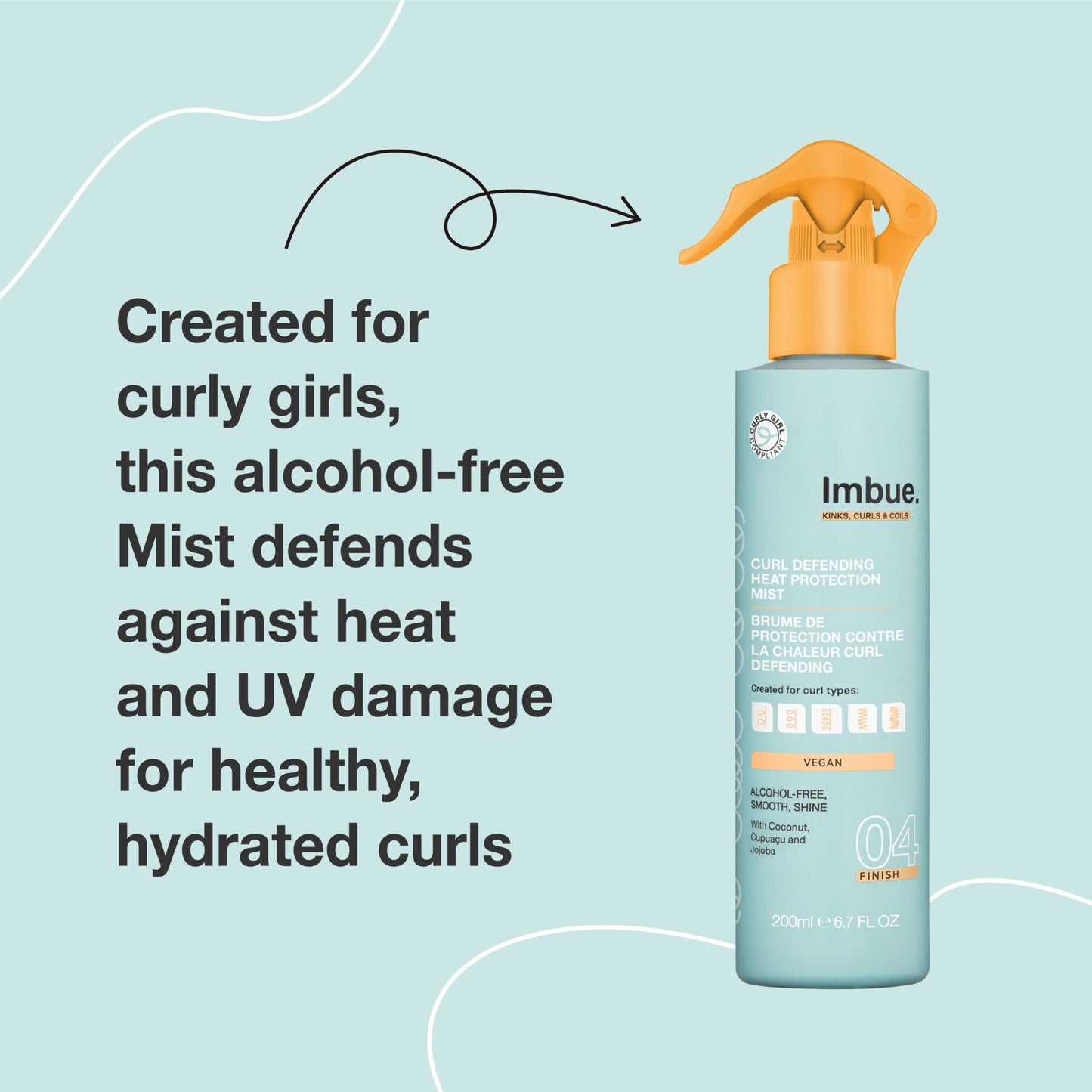 Curl Defending Heat Protection Mist