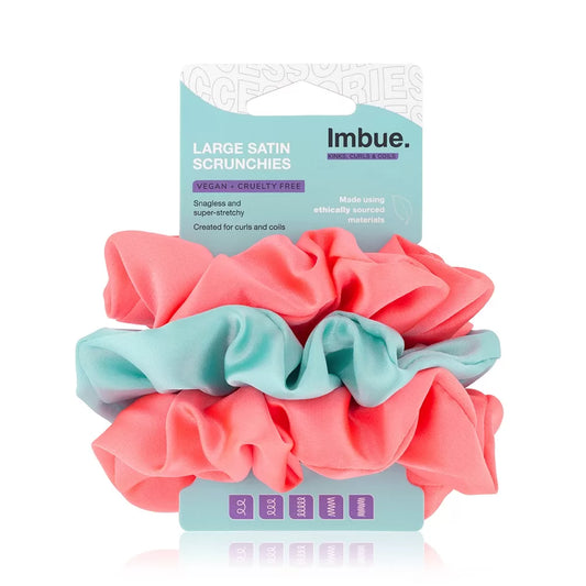 Satin Scrunchies hárteygjur