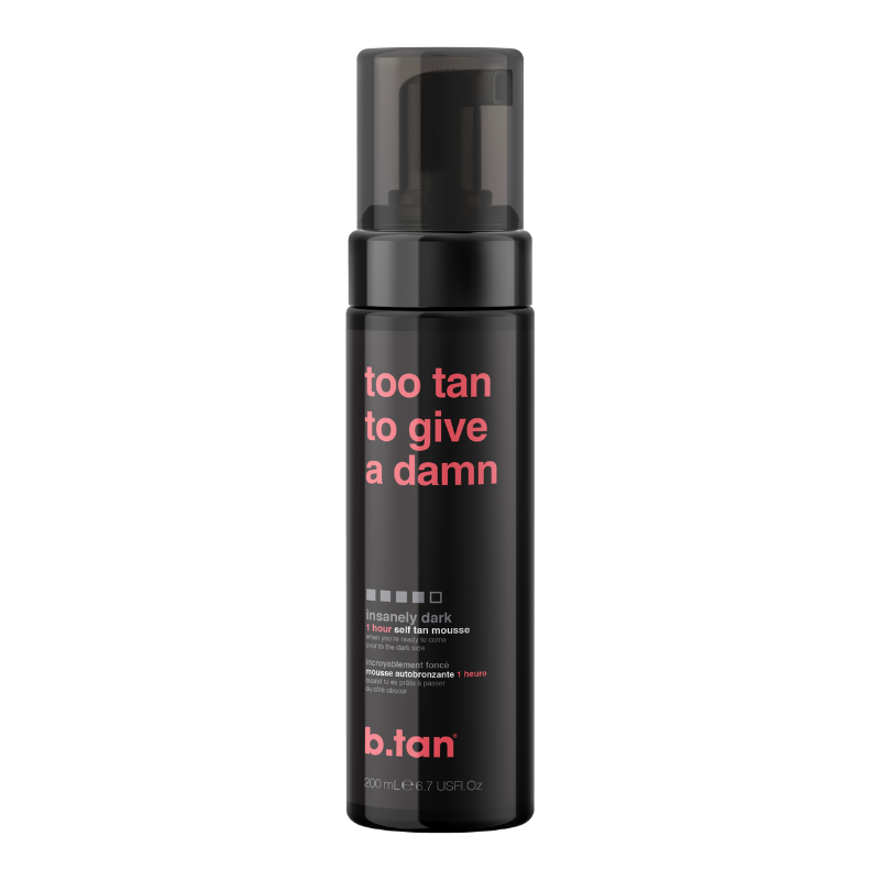 b.tan Too tan to give a damn brúnkufroða 200ml