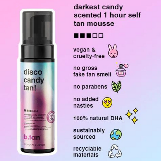 disco candy tan brúnkufroða