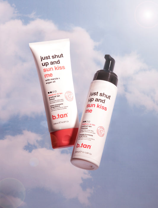 just shut up & sunkiss me : glow lotion