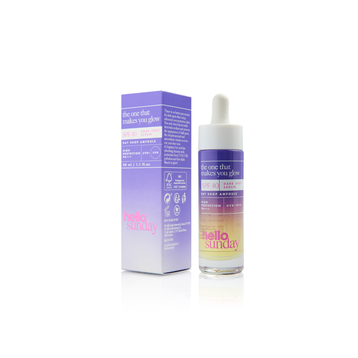 The One That Makes You Glow Dark Spot Serum SPF 40