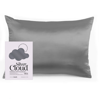 Satín silkikoddaver frá silver Cloud með silfurjónum sem vinna gegn bakteríum