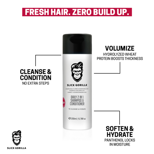 Slick Gorilla Daily 2in1 Shampoo & Condidioner