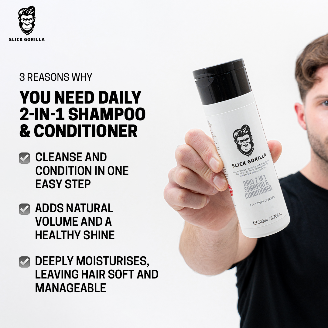 Slick Gorilla Daily 2in1 Shampoo & Condidioner