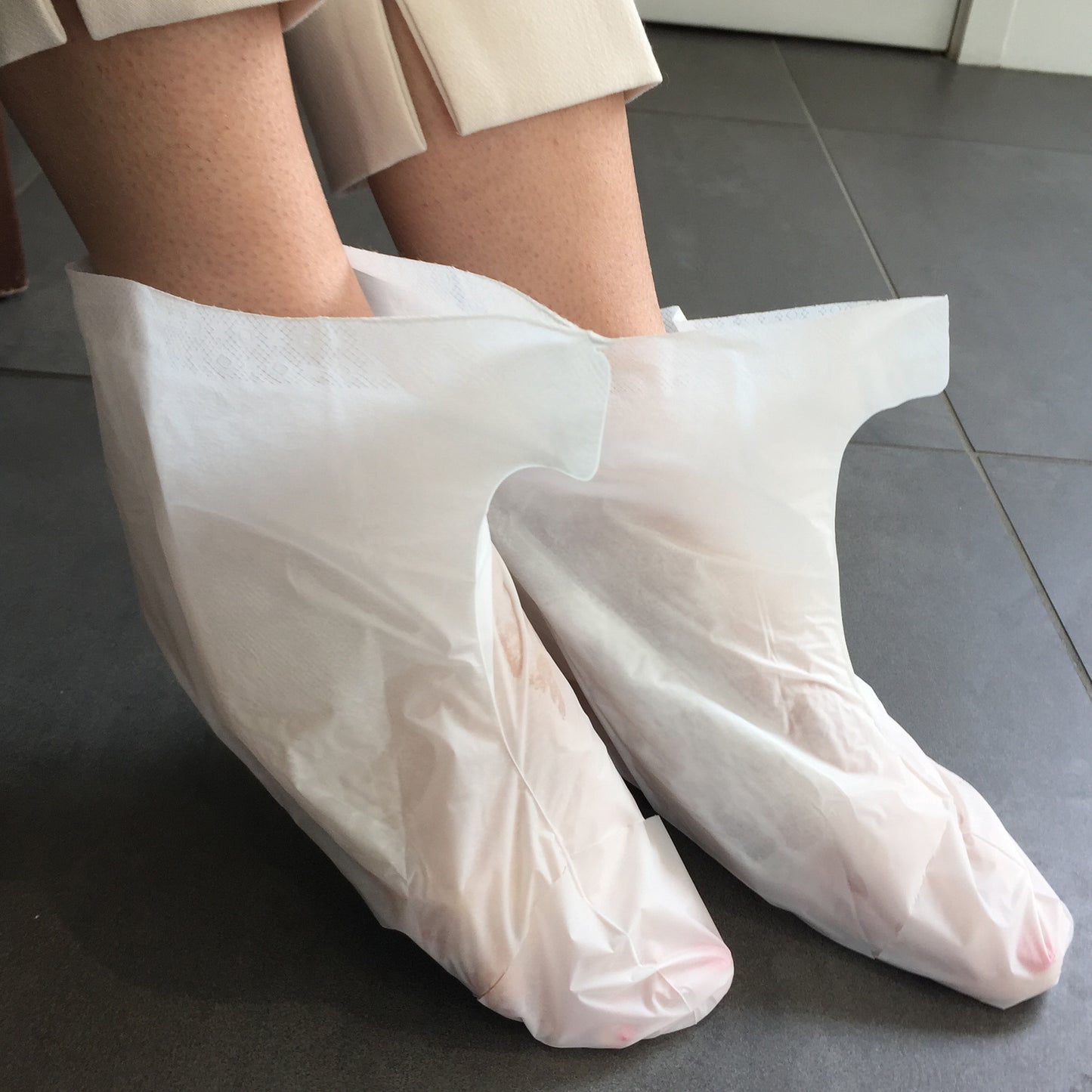 Rakamaski fyrir þurra fætur