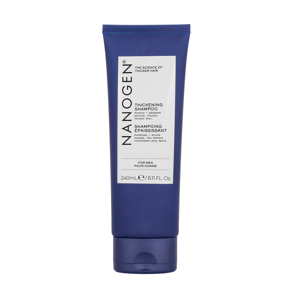 Nanogen Thickening Shampoo fyrir karlmenn sem eru með hárþynningu