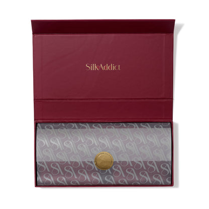 Silk Addict lúxus silki svefngríma með þyngingu
