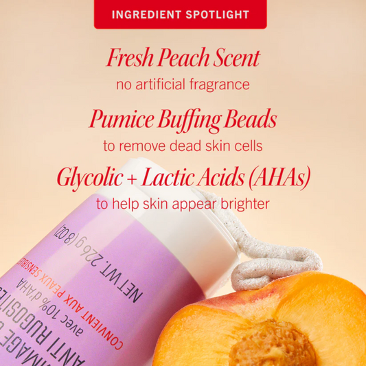 Líkamsskrúbbur fyrir Keratosis Pilaris útbrot frá FAB