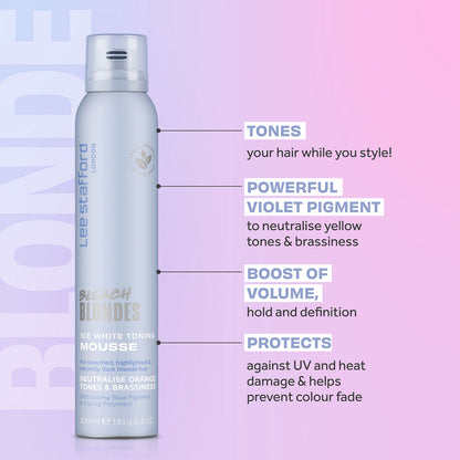 Ice White Toning Mousse