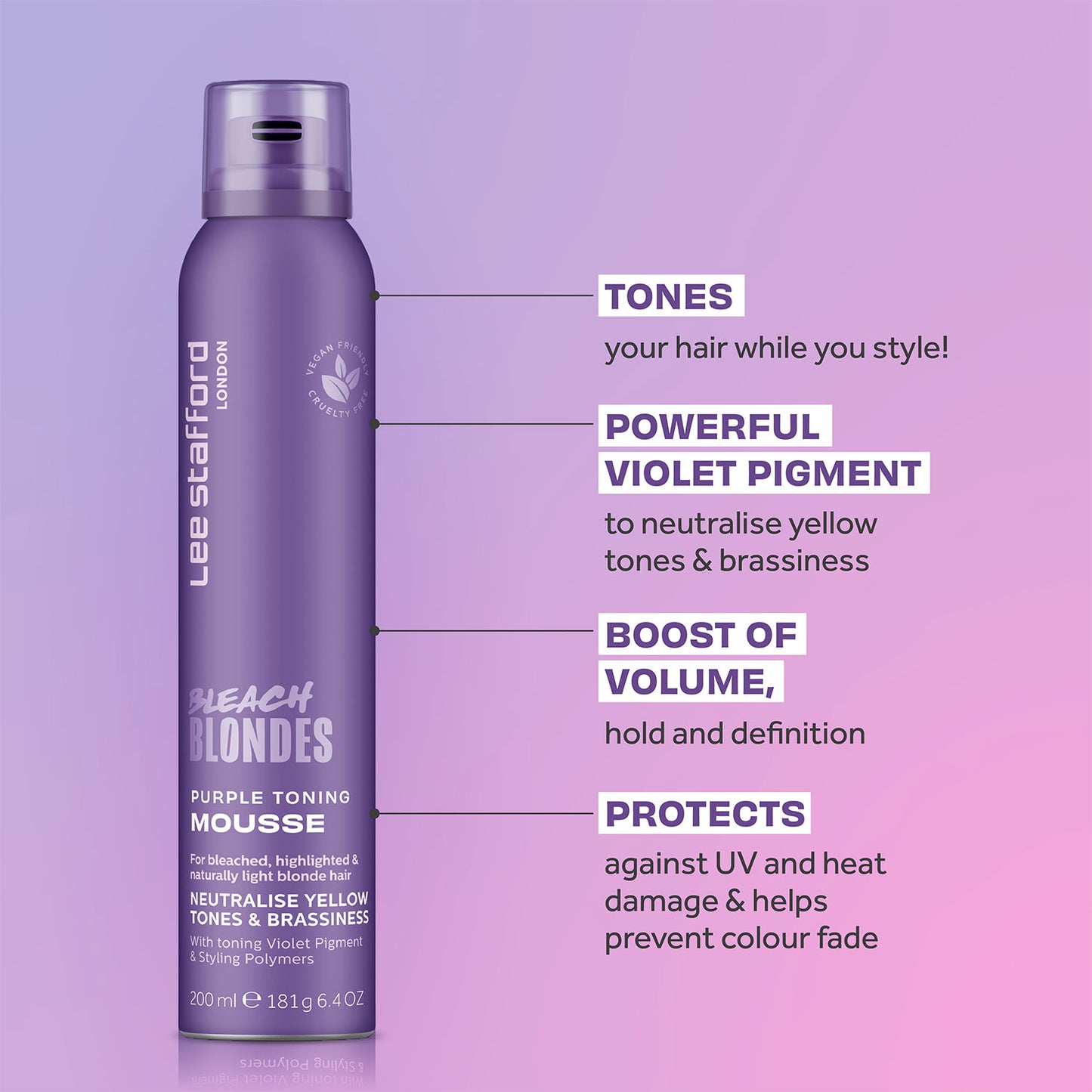 Purple Toning Mousse