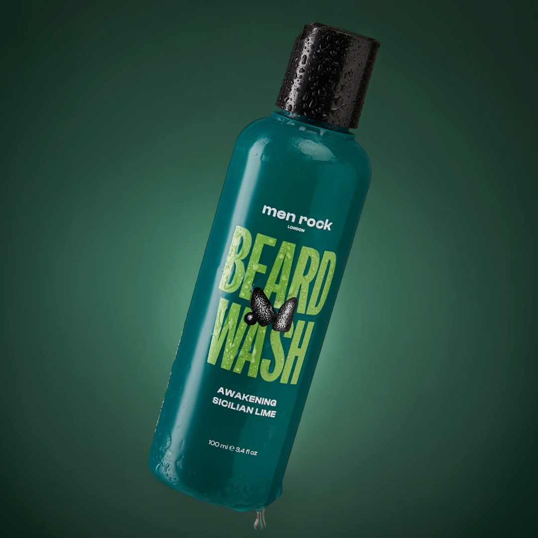 Men Rock Beard Wash Sicilian Lime