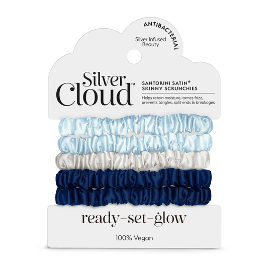 Silver Cloud Santorini Skinny hárteygjur