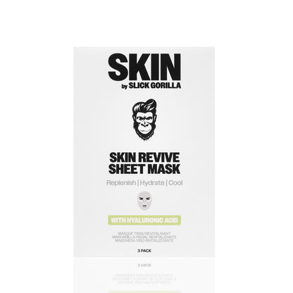 Slick Gorilla Sheet Mask (3x í pakka)