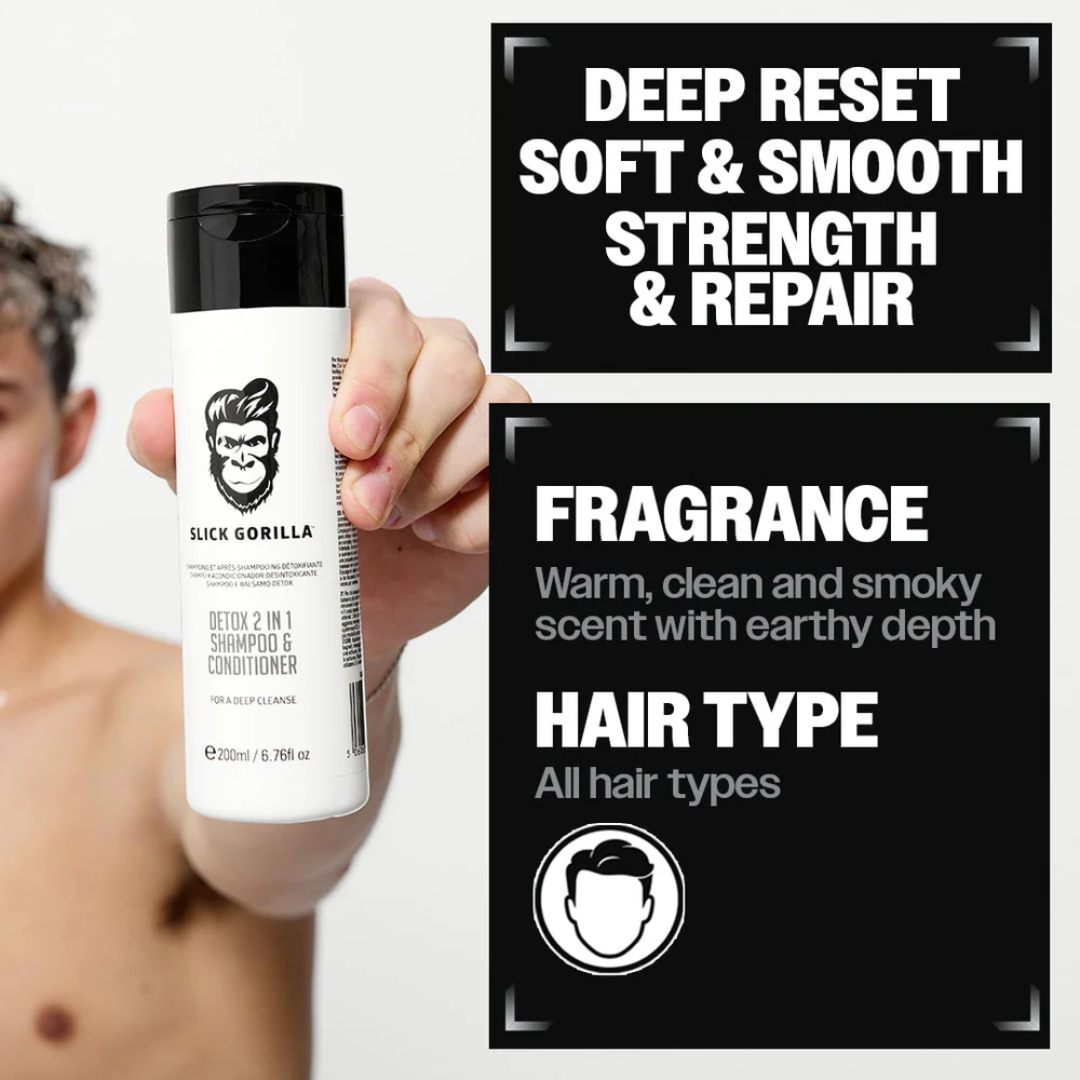 Slick Gorilla Detox 2in1 Sham/Cond