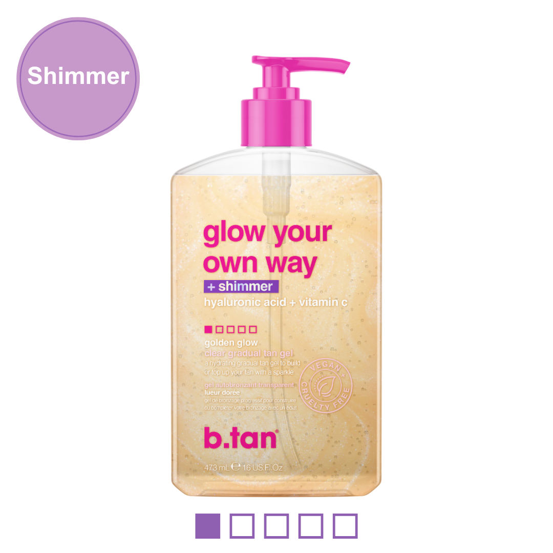 glow your own way - shimmer