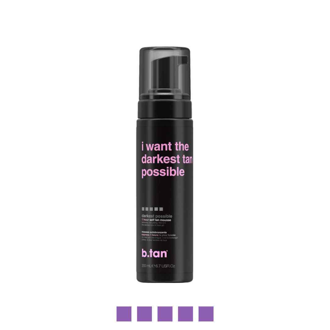 b.tan I want the darkest tan possible brúnkufroða 200ml