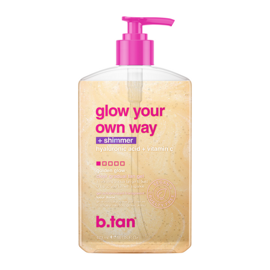glow your own way - shimmer