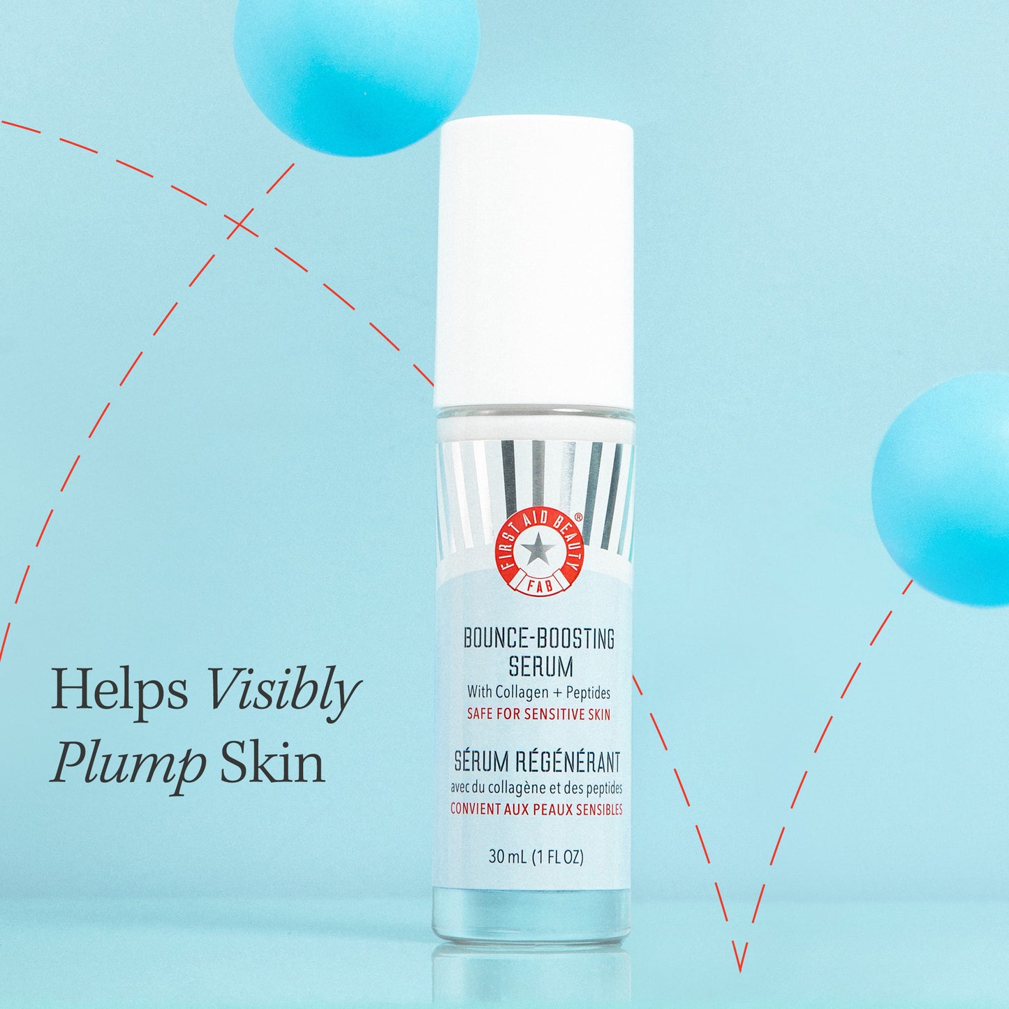 Bounce-Boosting Serum w. Collagen + Peptides