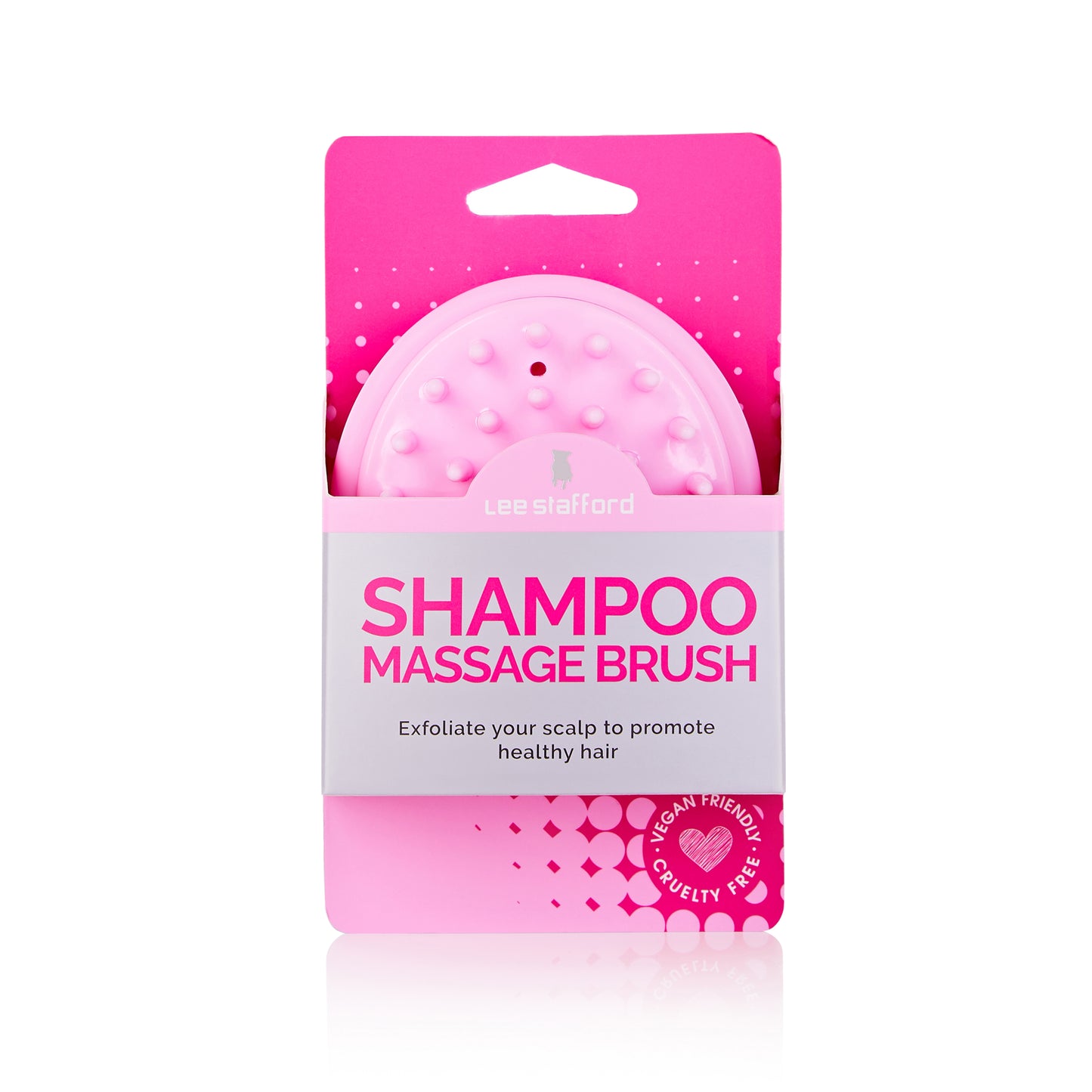 Pink Shampoo Massage Brush