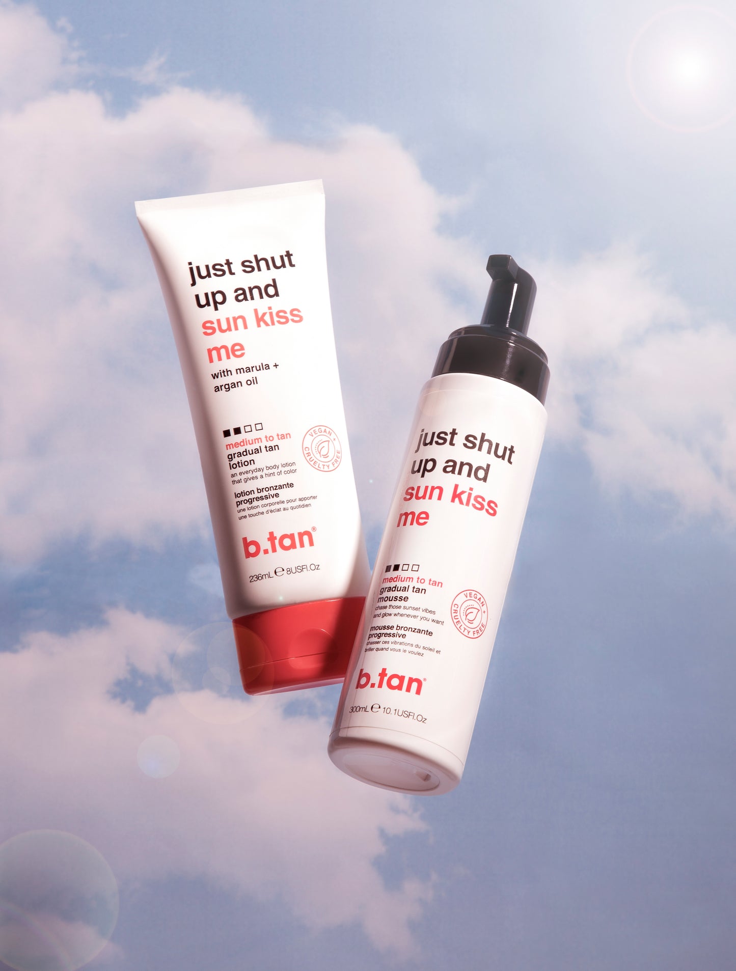 just shut up & sunkiss me : glow lotion