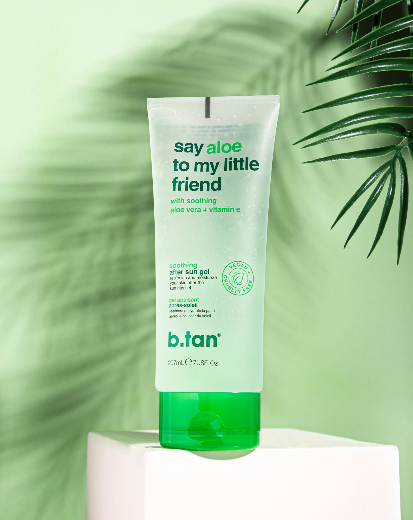 say aloe to my little friend : after sun gel